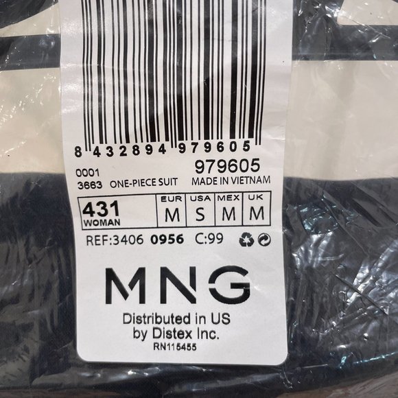 Mango Black Jumpsuit with White Belt (Retail: $99) - Picture 7 of 8